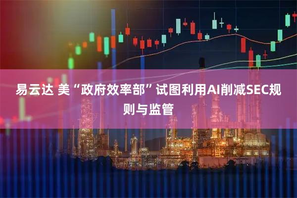 易云达 美“政府效率部”试图利用AI削减SEC规则与监管
