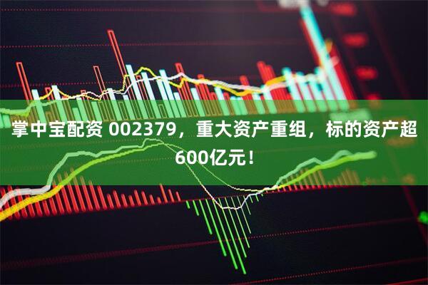 掌中宝配资 002379，重大资产重组，标的资产超600亿元！